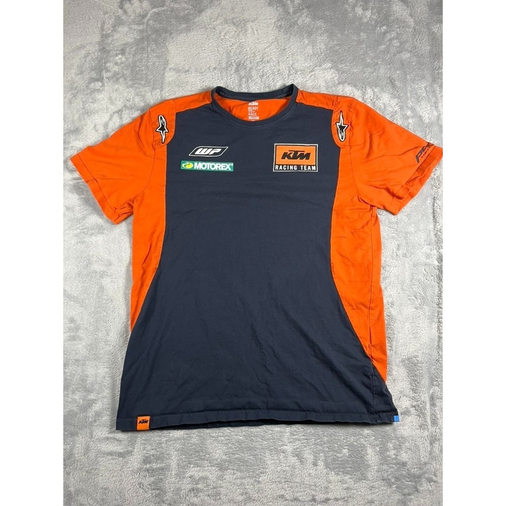 KTM Racing Team T shirt Size XL WP Motorex Ready To Race Pankl Racing Systems